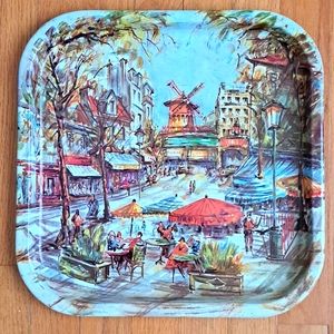 Vintage MCM Daher Tray / Wall Hanging Made in England in Very Good Contion